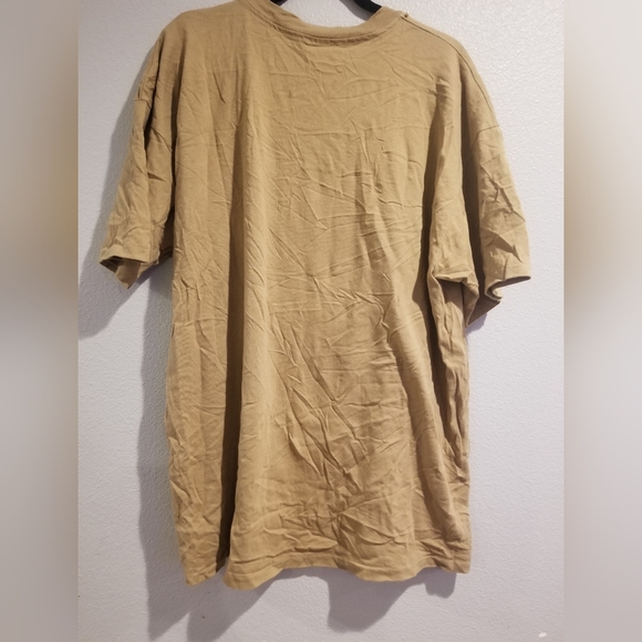 VTG Clodia Dee New York Women’s Zebra Embellished T-Shirt Brown L - Picture 2 of 5